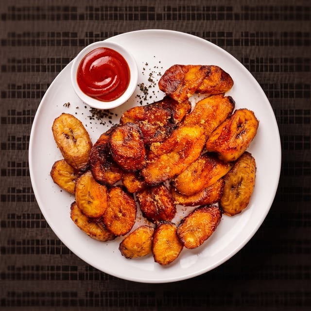 Side of Fried Plantains.
