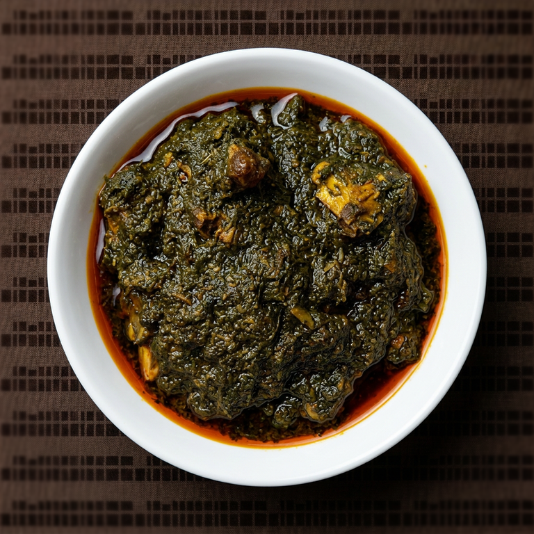 Delicious Cassava Leaf Soup