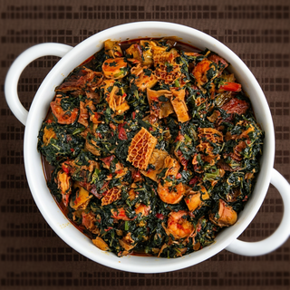 Efo Riro with Meat Only