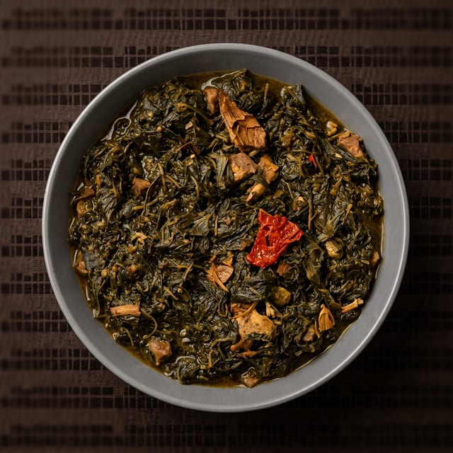 Potato Leaf Soup.